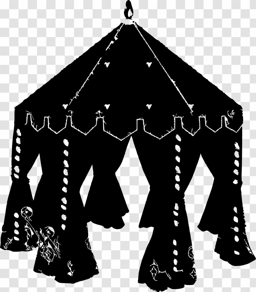 Monochrome Photography Clip Art - Circus Tent Transparent PNG