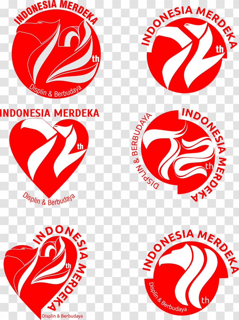 Indonesia Logo Design Symbol Independence - Heart Transparent PNG