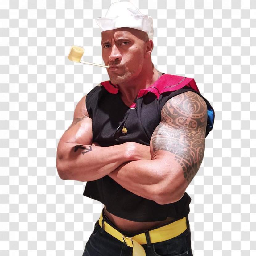 Dwayne Johnson Costume Television Professional Wrestler T-shirt Transparent PNG