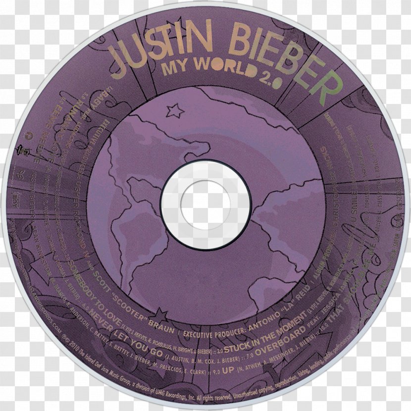 Compact Disc My World 2.0 Album Worlds: The Collection - Flower - Justin Bieber Worlds Acoustic Transparent PNG