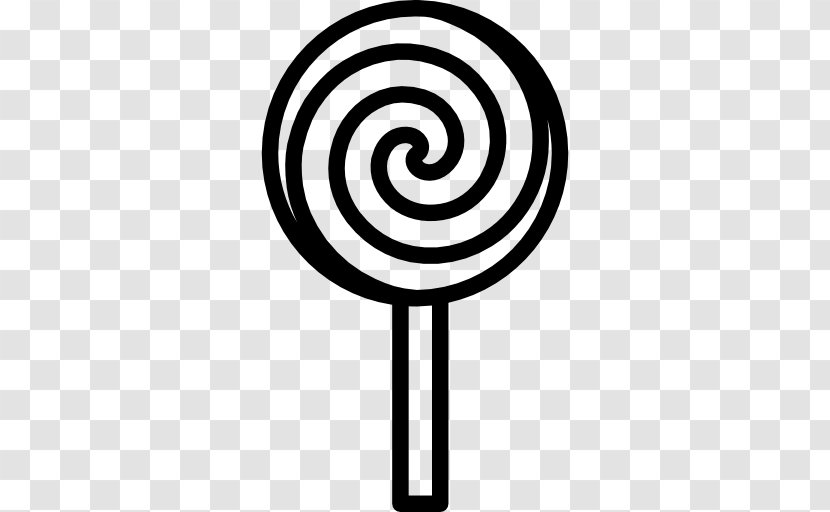 Lollipop Black And White Drawing Chocolate Clip Art - Food Transparent PNG