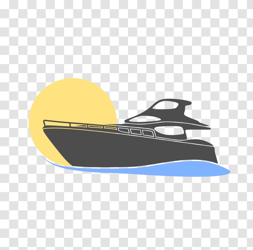 Yacht Motor Boats Watercraft Logo - Yellow Transparent PNG