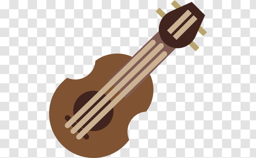 Ukulele Musical Instruments Balalaika String Guitar - Cartoon - Elements Transparent PNG