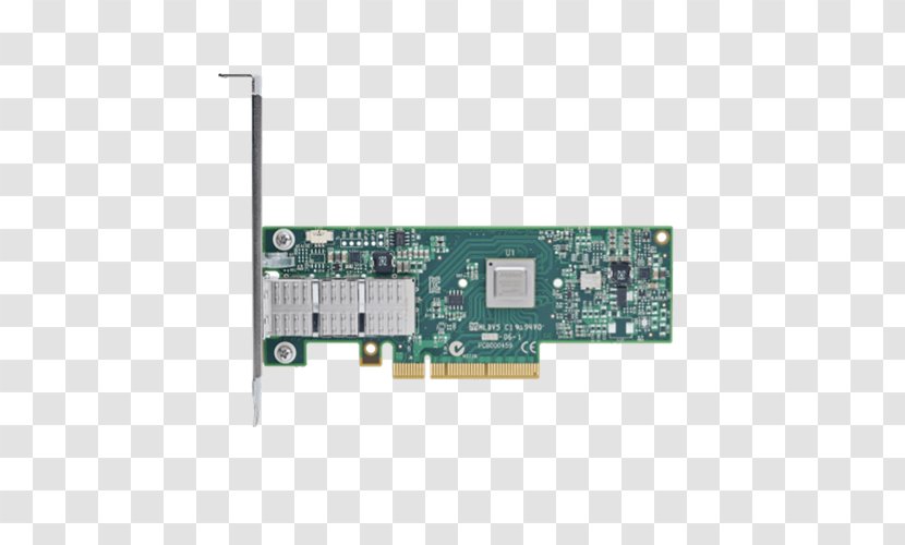 TV Tuner Cards & Adapters Graphics Video Network QSFP - Io Card - Infiniband Transparent PNG
