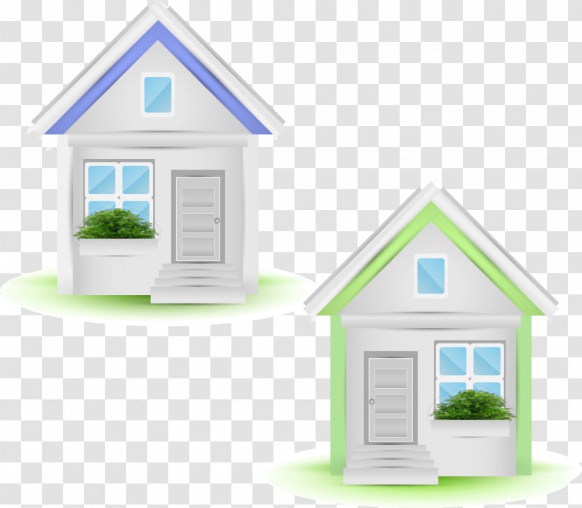 House Euclidean Vector - Building - Houses Transparent PNG