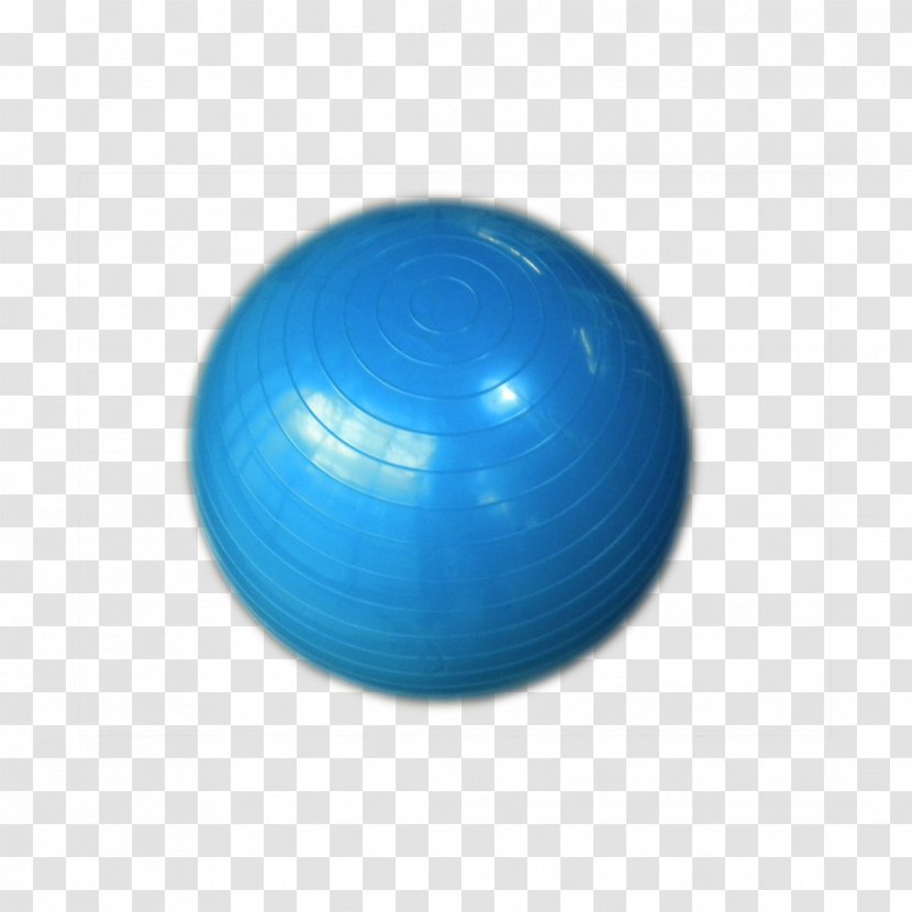 Cobalt Blue Plastic Sphere - Single Page Template Transparent PNG