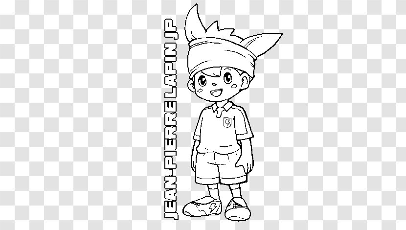 Finger Mammal Sketch Line Art Clothing - Frame - Inazuma Eleven Transparent PNG