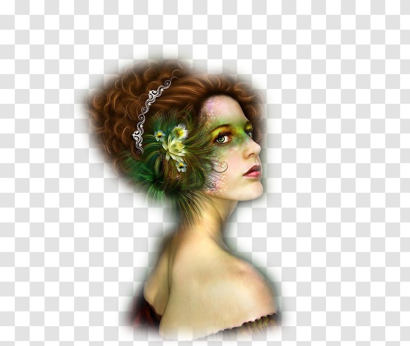 Woman Bust Couple Transparent PNG