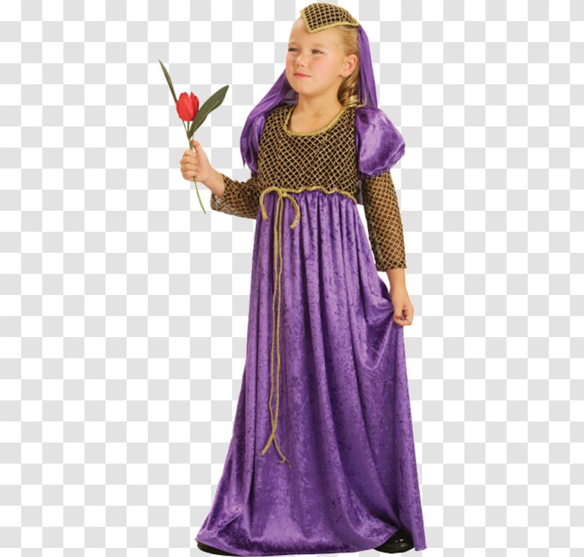 Robe Costume Anglo-Saxon Dress Clothing - Child - Maid Of Honour Transparent PNG