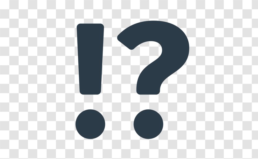 Exclamation Mark Question Emoji General Punctuation Symbol Transparent PNG