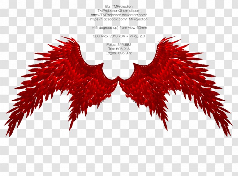Devil Angel 8K Resolution Demon - Wing Transparent PNG