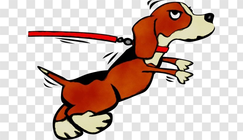 Cartoon Clip Art Dog Breed Tail - Paint - Sporting Group Animal Figure Transparent PNG