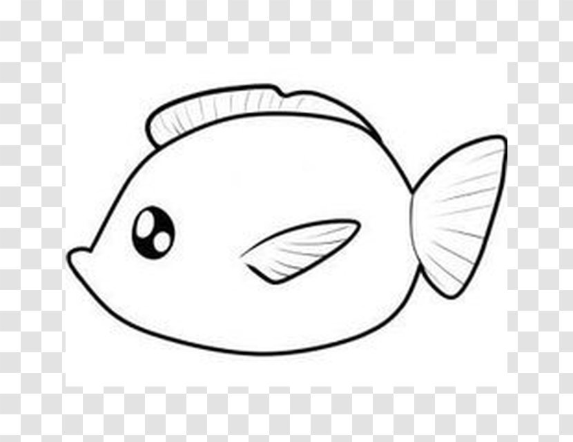 Drawing Fish Clip Art - Head Transparent PNG