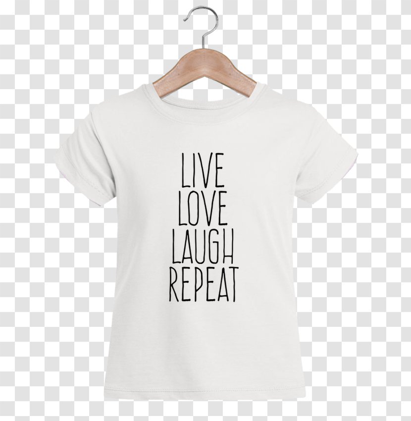 T-shirt IPhone 4 5 6 Bluza - Text - Live Love Laugh Transparent PNG