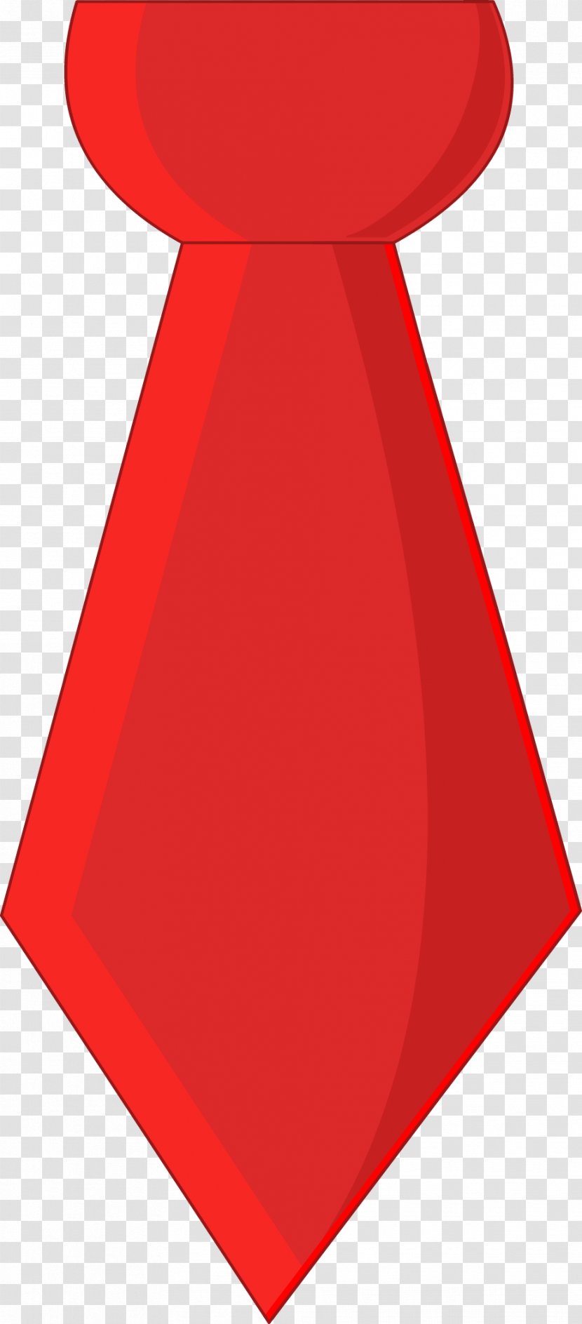Rectangle Circle - Red - Tie 1 Transparent PNG