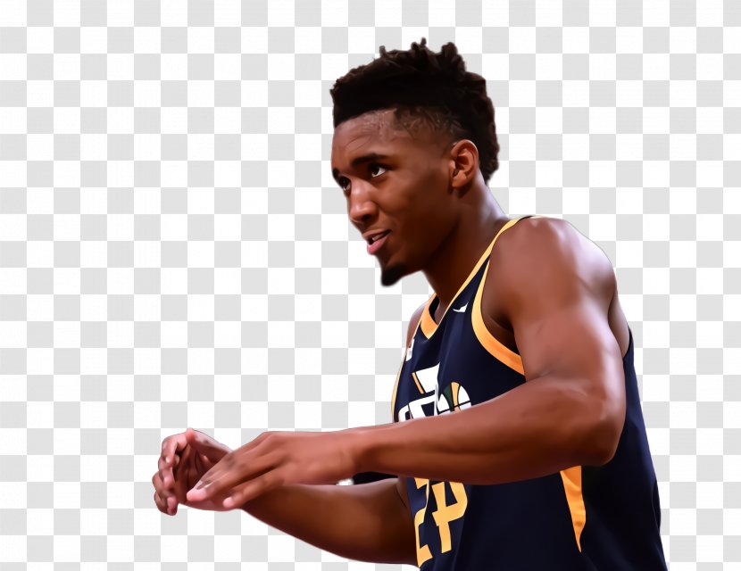 Donovan Mitchell Basketball Player - Moves Elbow Transparent PNG