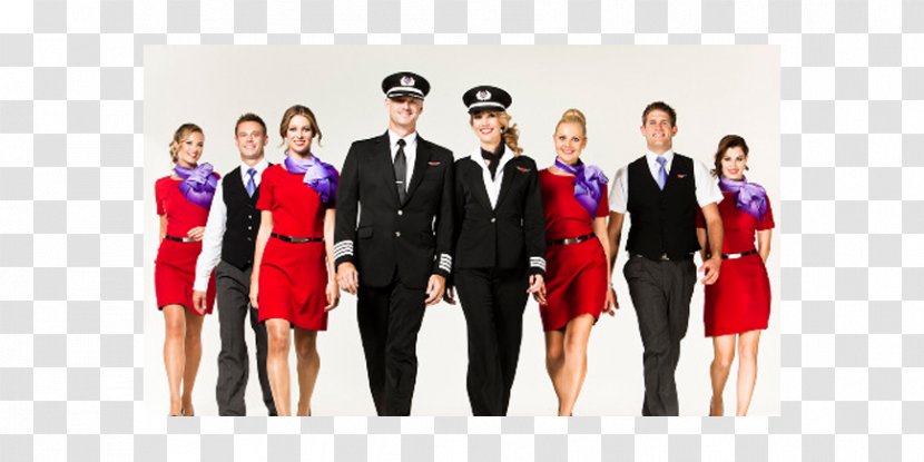 Flight Attendant Virgin Australia Airlines Uniform Qantas - Designer - Suit Transparent PNG