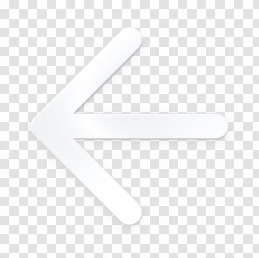 Arrow Icon Direction Left - Logo Text Transparent PNG
