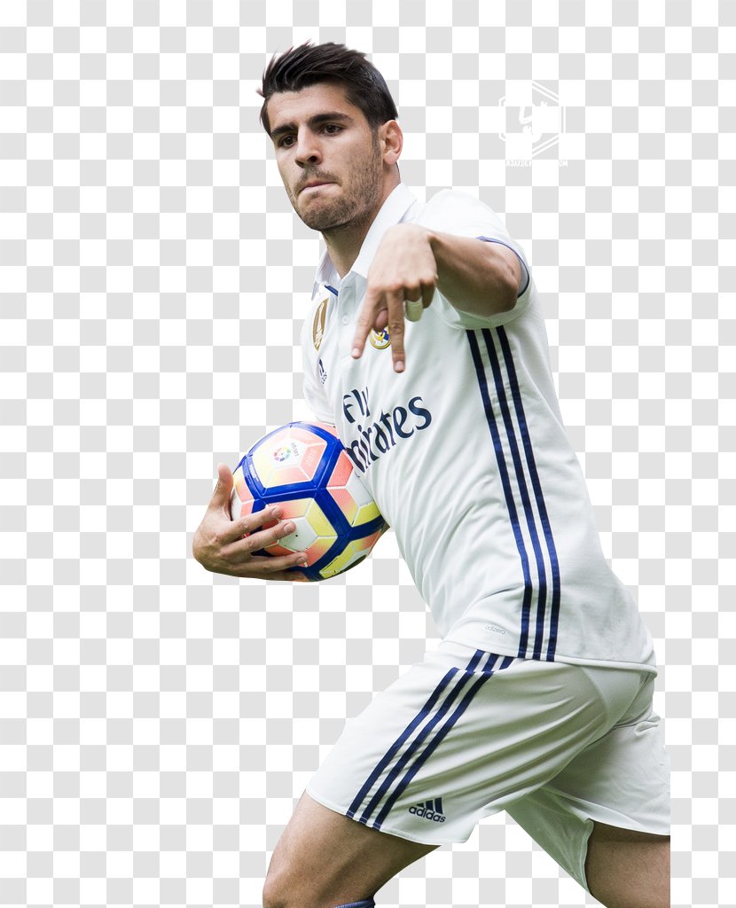 Álvaro Morata Real Madrid C.F. Jersey UEFA Champions League Football - Team Sport Transparent PNG