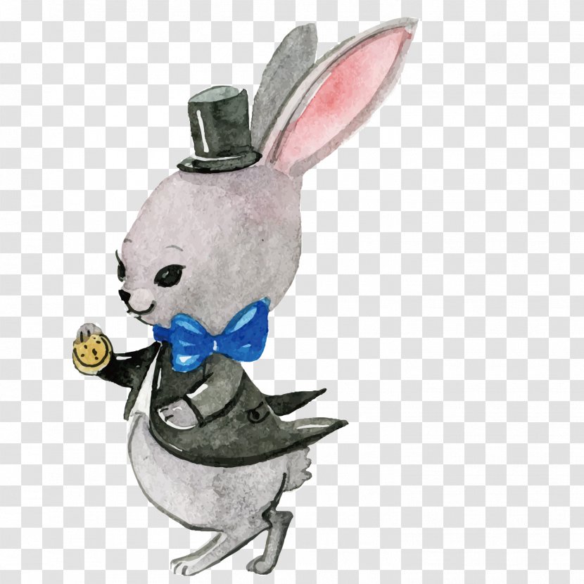Alice's Adventures In Wonderland Character - Tail - Vector Gentleman Rabbit Transparent PNG