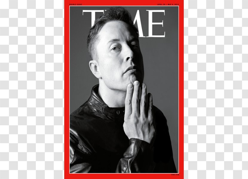 Elon Musk Tesla Motors Time 100 Magazine - Author Transparent PNG