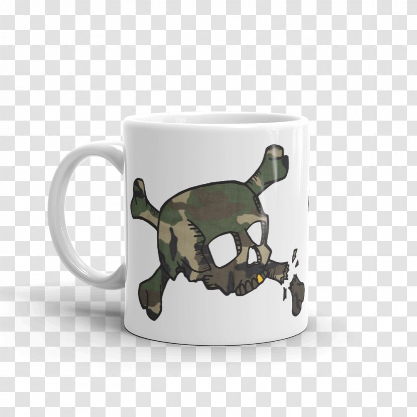 Coffee Cup Mug Skull Clothing - Drinkware Transparent PNG