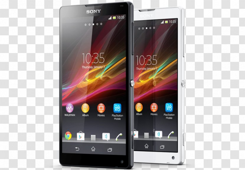 Sony Xperia ZL SP M Mobile - Sp - Smartphone Transparent PNG
