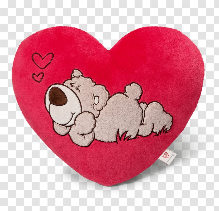 Stuffed Animals & Cuddly Toys Plush NICI AG Cushion Valentine's Day - Gadget - Mellow Lines Transparent PNG