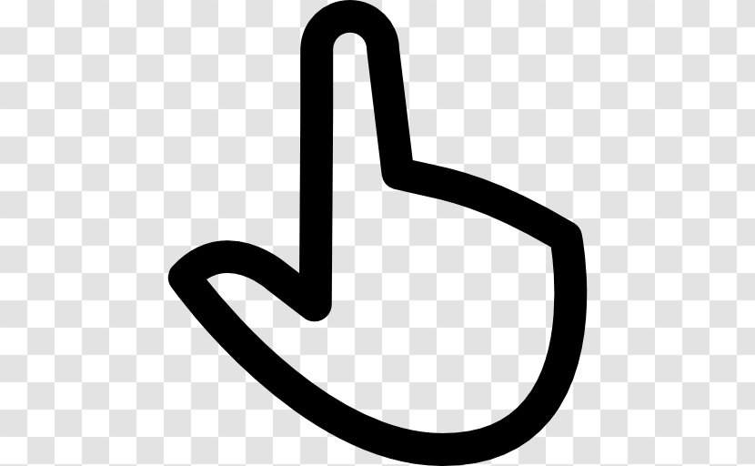 Computer Mouse Pointer Point And Click - Hand - Cursor Transparent PNG