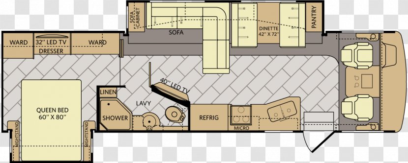 Fleetwood Enterprises Campervans Ford Motor Company General R.V. Center, Inc. Floor Plan - Area - Hp Slate 7 Transparent PNG