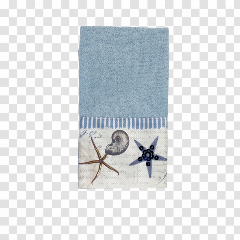 Towel Linens Bathroom Antigua Embroidery - Shades Of Blue Transparent PNG