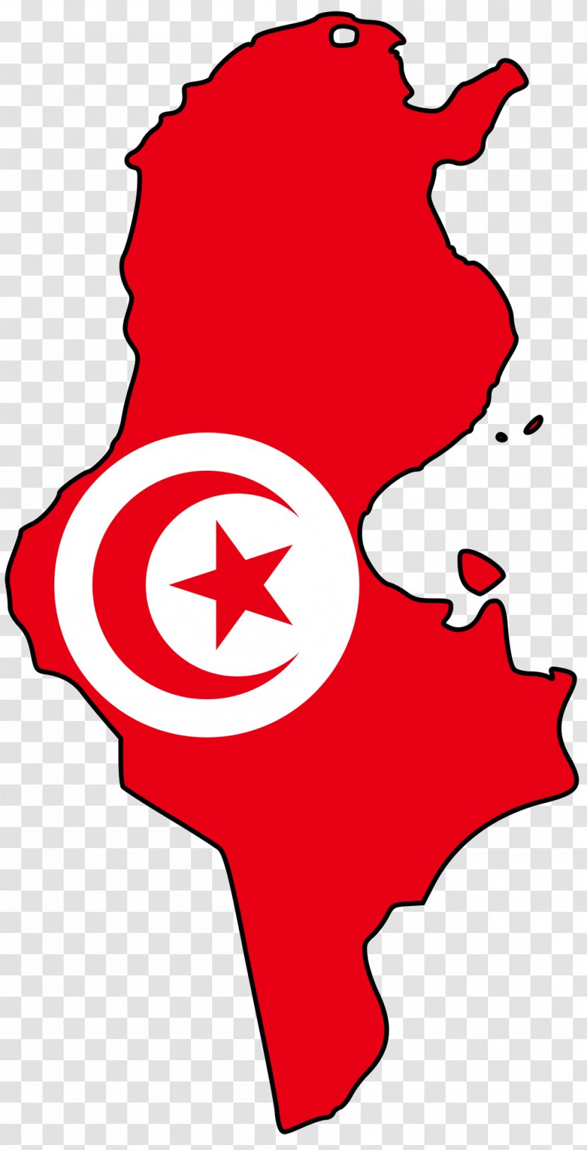 Flag Of Tunisia Tunisian Campaign Map - Topographic - Physical Transparent PNG