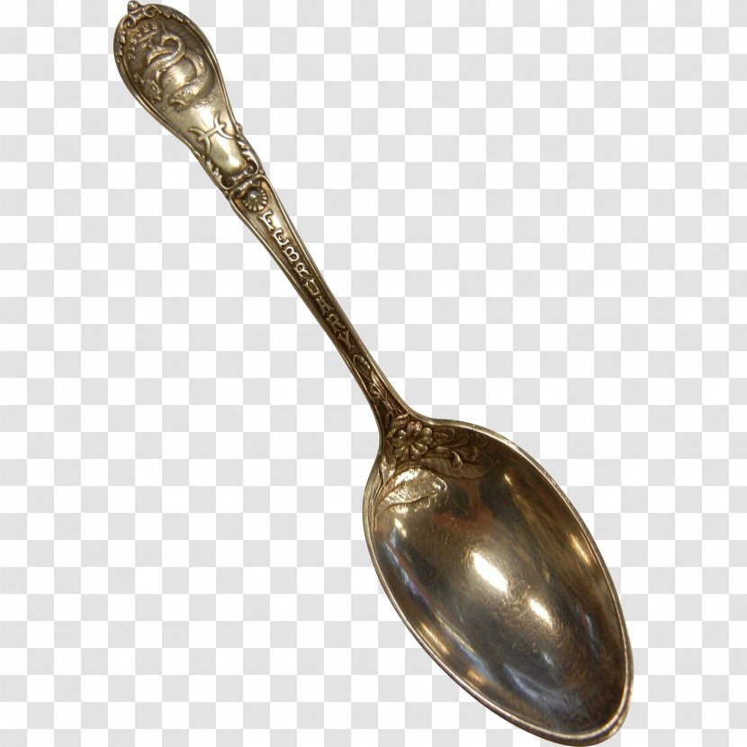 Souvenir Spoon Cutlery Sterling Silver Kitchen Utensil - Pisces Transparent PNG