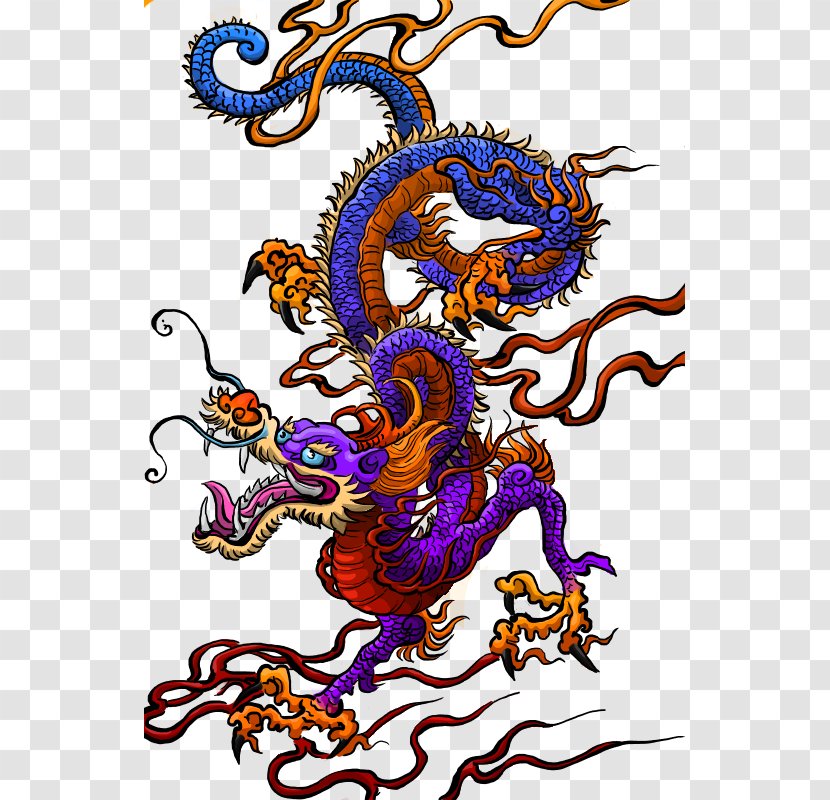 Chinese Dragon China T-shirt Clip Art - Year Of The Transparent PNG