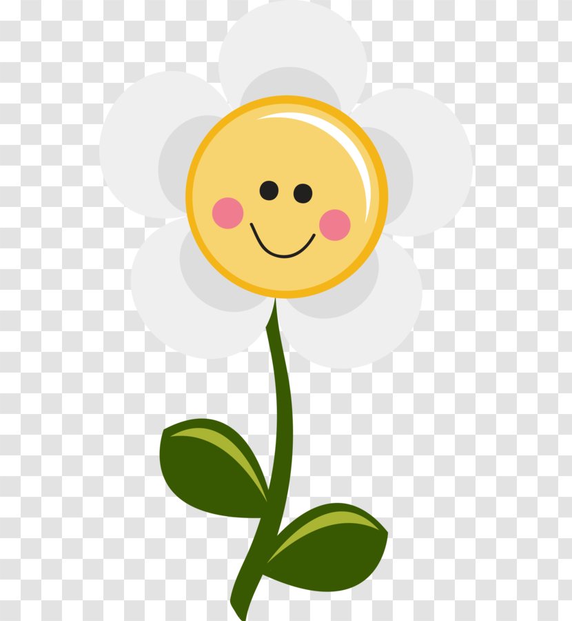 Smiley Flower Common Daisy Clip Art - Plant - Illustration Transparent PNG