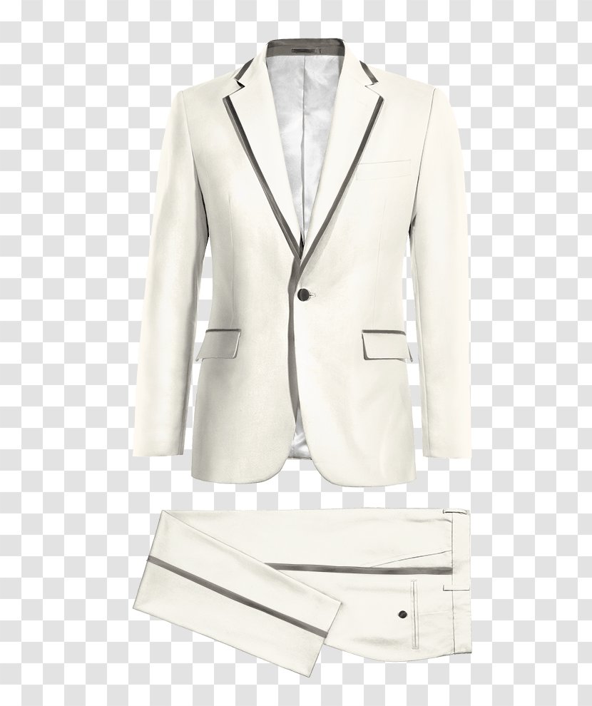 Tuxedo M. Button Sleeve Blazer - Suit Transparent PNG