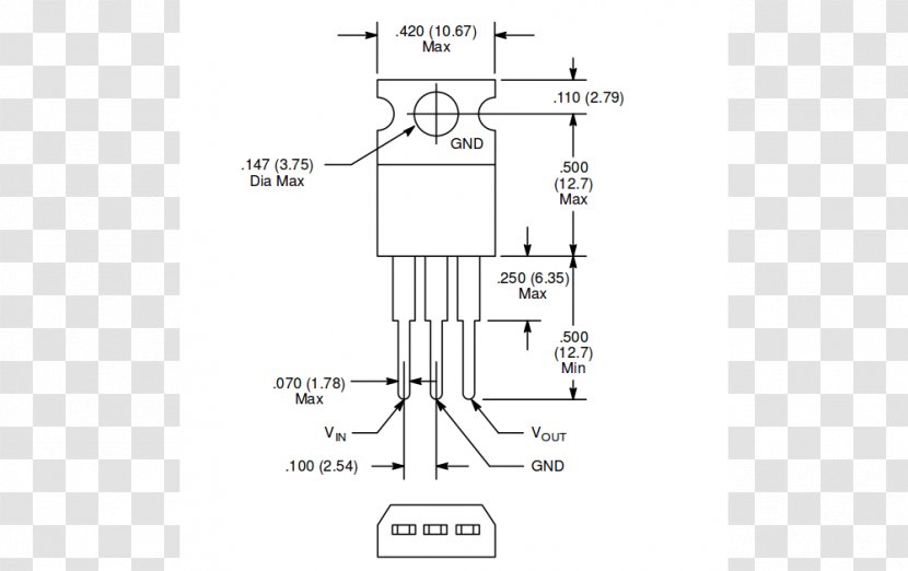 Voltage Regulator Integrated Circuits & Chips Datasheet Electronics Electronic Circuit - Data Circuitterminating Equipment Transparent PNG