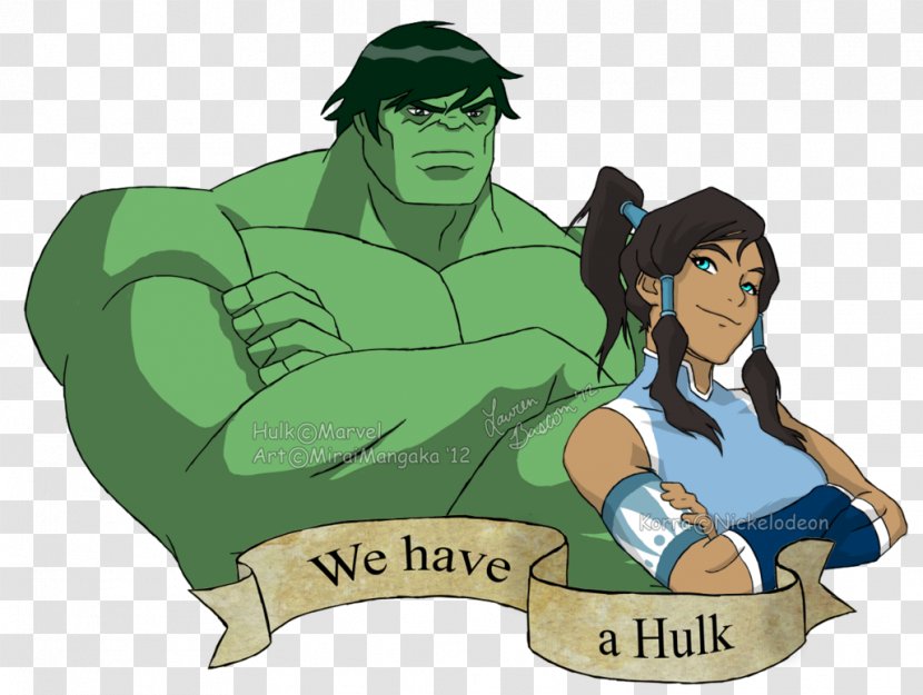 Hulk DeviantArt Character Korra - Tree Transparent PNG