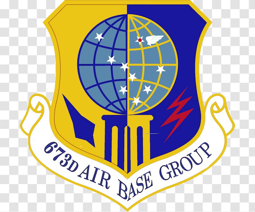 Yokota Air Base Wright-Patterson Force 374th Airlift Wing Pacific Forces - Yellow - Military Transparent PNG