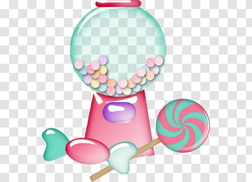 Chewing Gum Gumball Machine Candy Bubble Clip Art - Drawing Transparent PNG