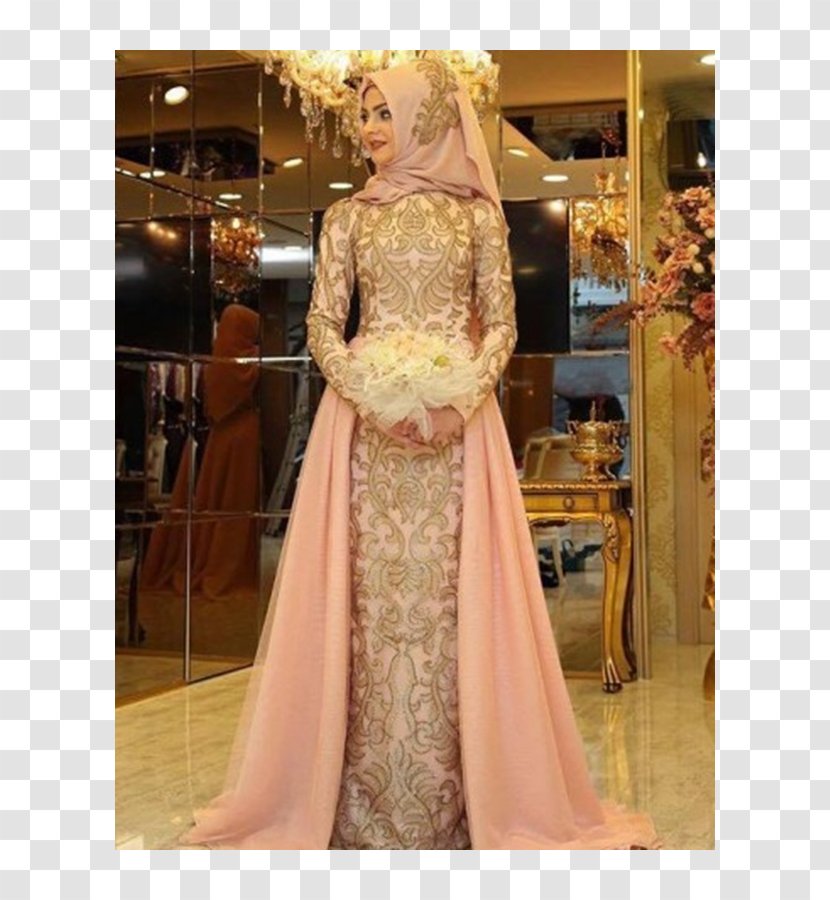 Hijab Islamic Fashion Dress Clothing Abaya - Flower Transparent PNG