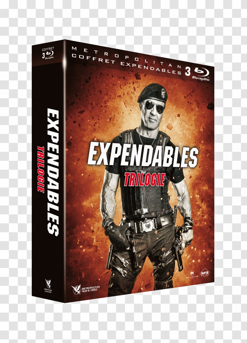 Blu-ray Disc Conrad Stonebanks The Expendables DVD Trilogy - 3 - Cigare Transparent PNG