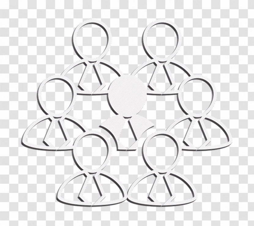 Humans Resources Icon Group Of Businessmen Icon Group Icon Transparent PNG