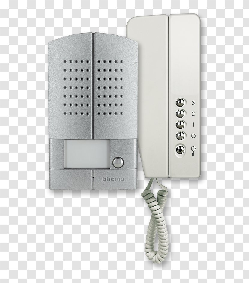 Intercom Bticino Video Door-phone Door Phone Home Automation Kits - Handset - Legrand Transparent PNG