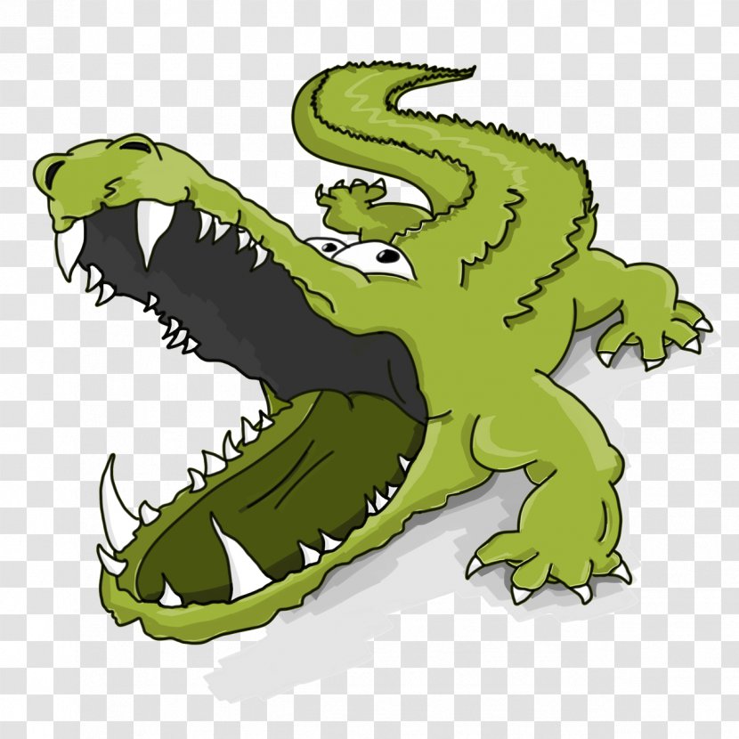 Crocodile Alligator Caiman Clip Art - Organism Transparent PNG