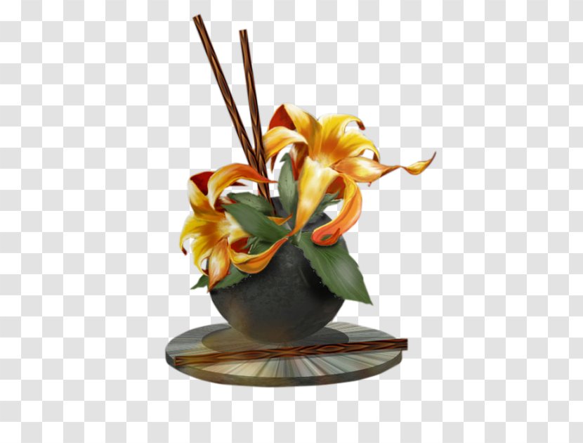 Floral Design Cut Flowers Vase Artificial Flower - Arranging Transparent PNG