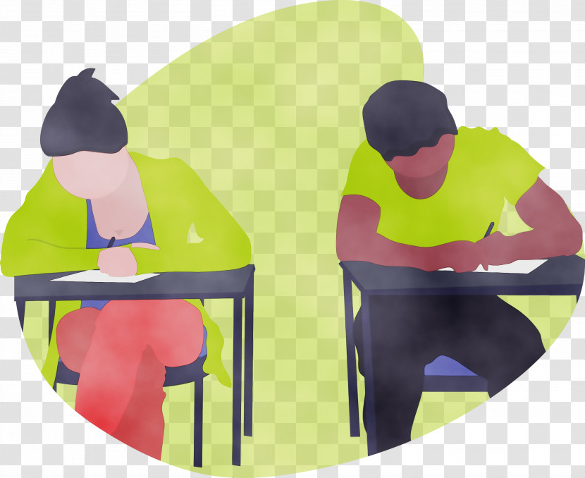 Yellow Table Furniture Transparent PNG