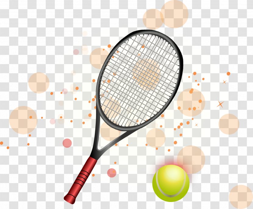 Racket Tennis Euclidean Vector Transparent PNG