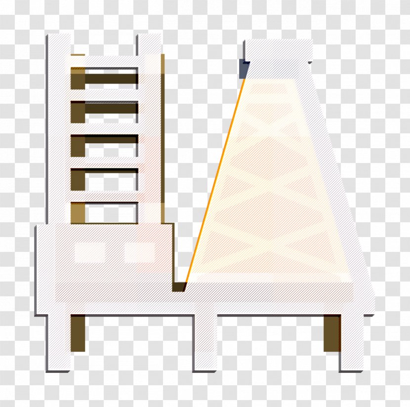 Factory Icon - Roof - House Ladder Transparent PNG