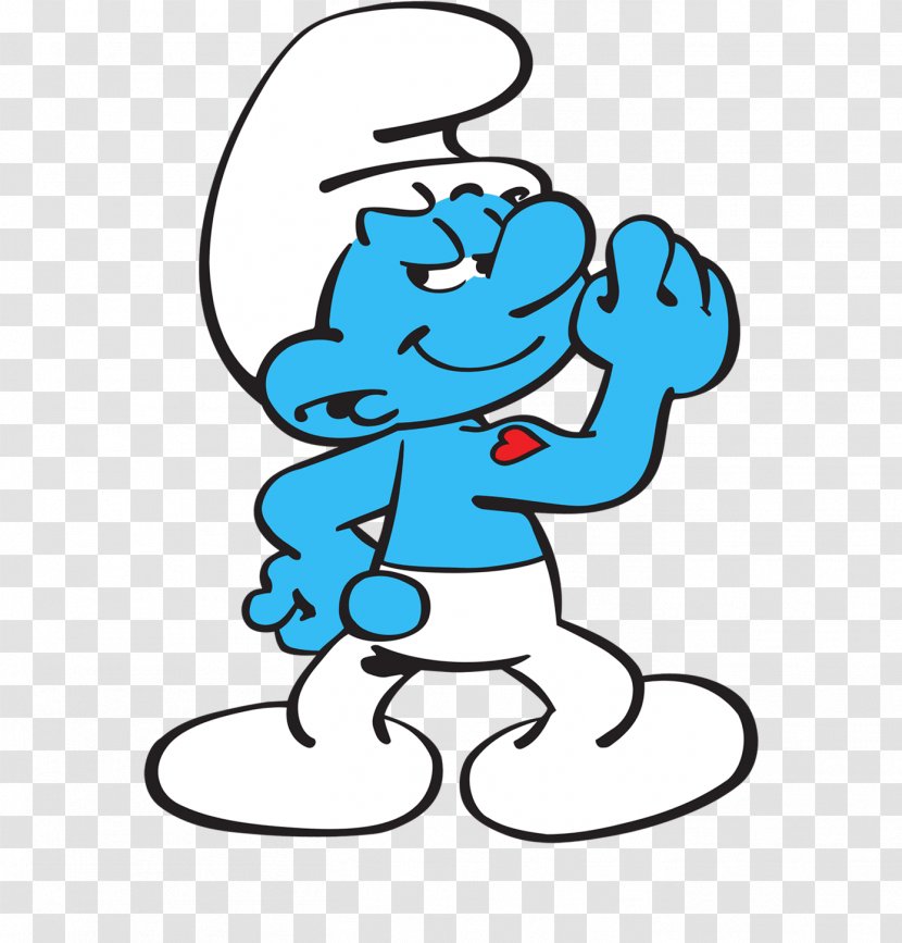 Hefty Smurf Smurfette Handy Jokey Baby - Character - Schtroumpf Sauvage Transparent PNG